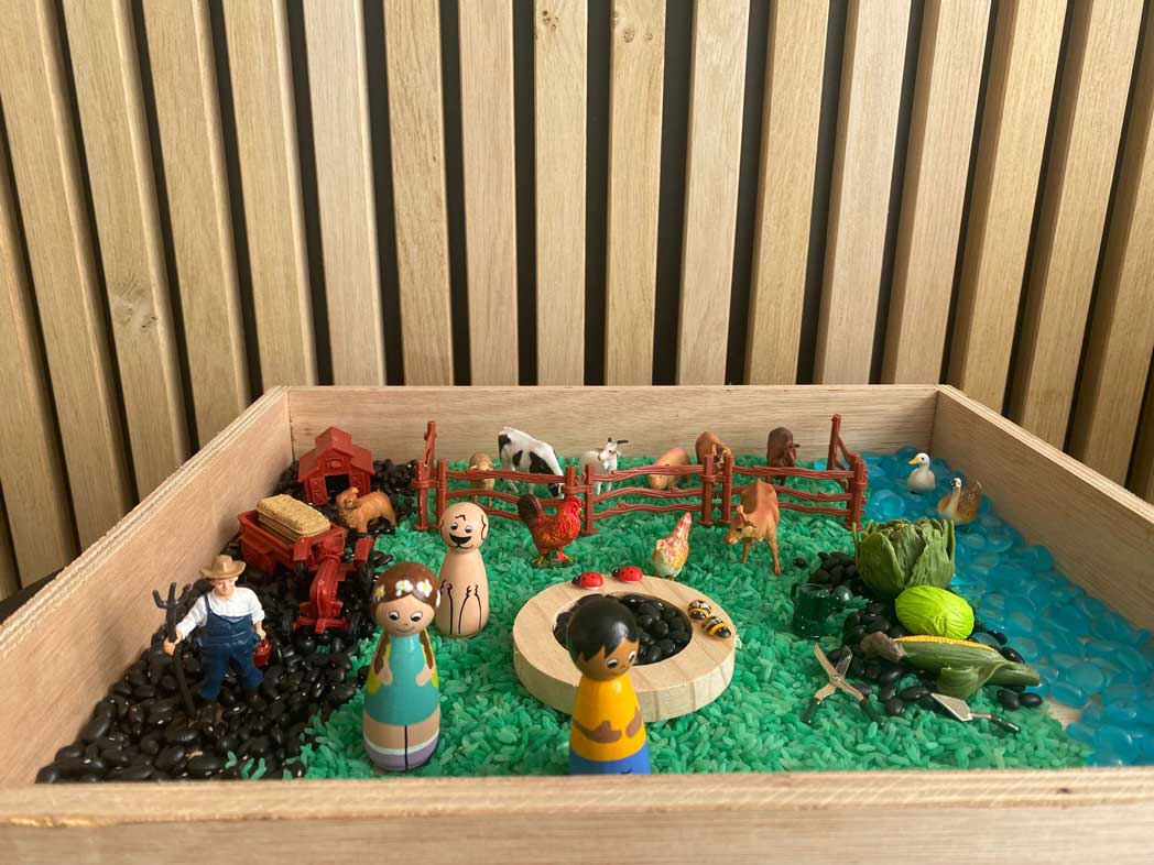 Sensorische Box Lente