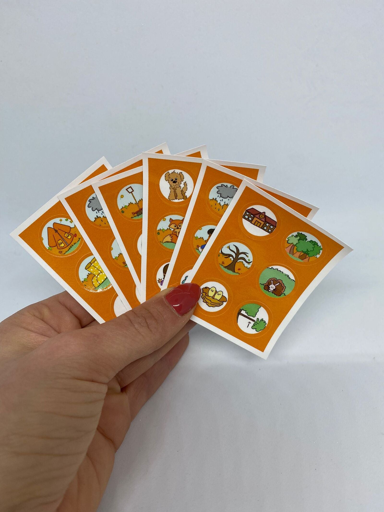 Extra stickers herfst