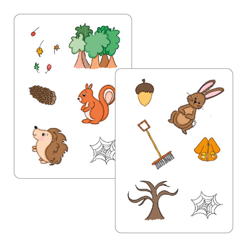 Tweelingen herfst